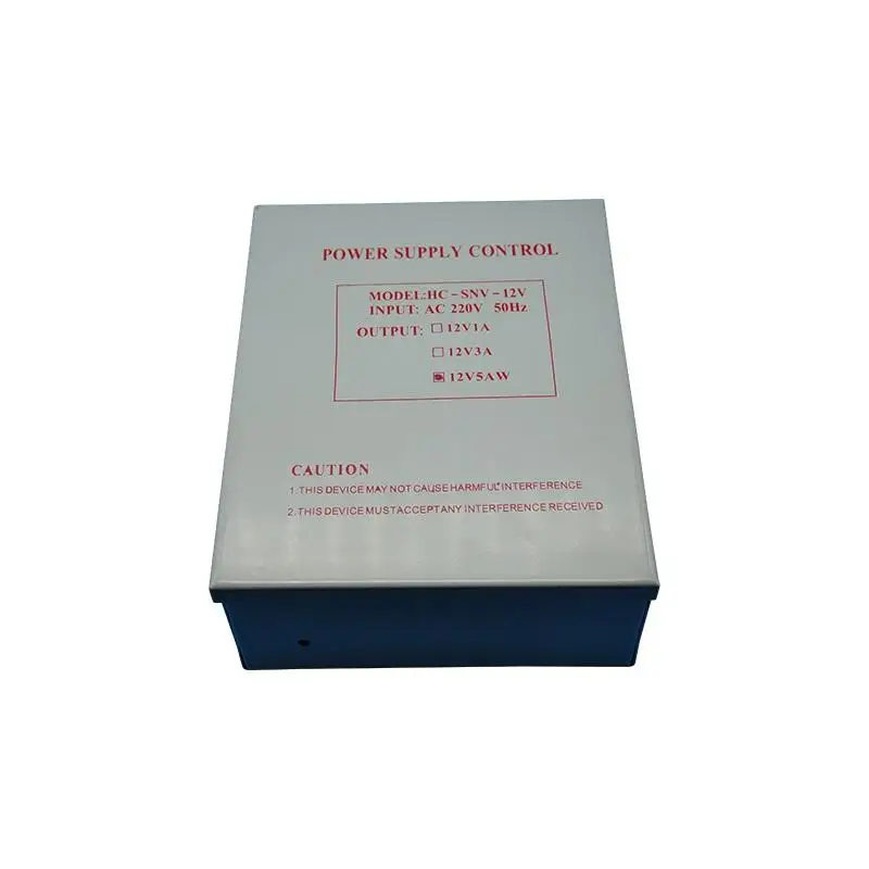 Access Control Power Supply for Battery Backup Single Output AC to DC 12V 24V