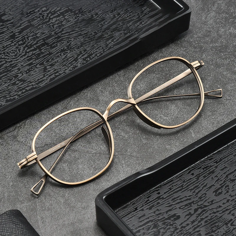 Lek 2023 High End Optical Japanese Eyewear Brands Design Vintage Round
