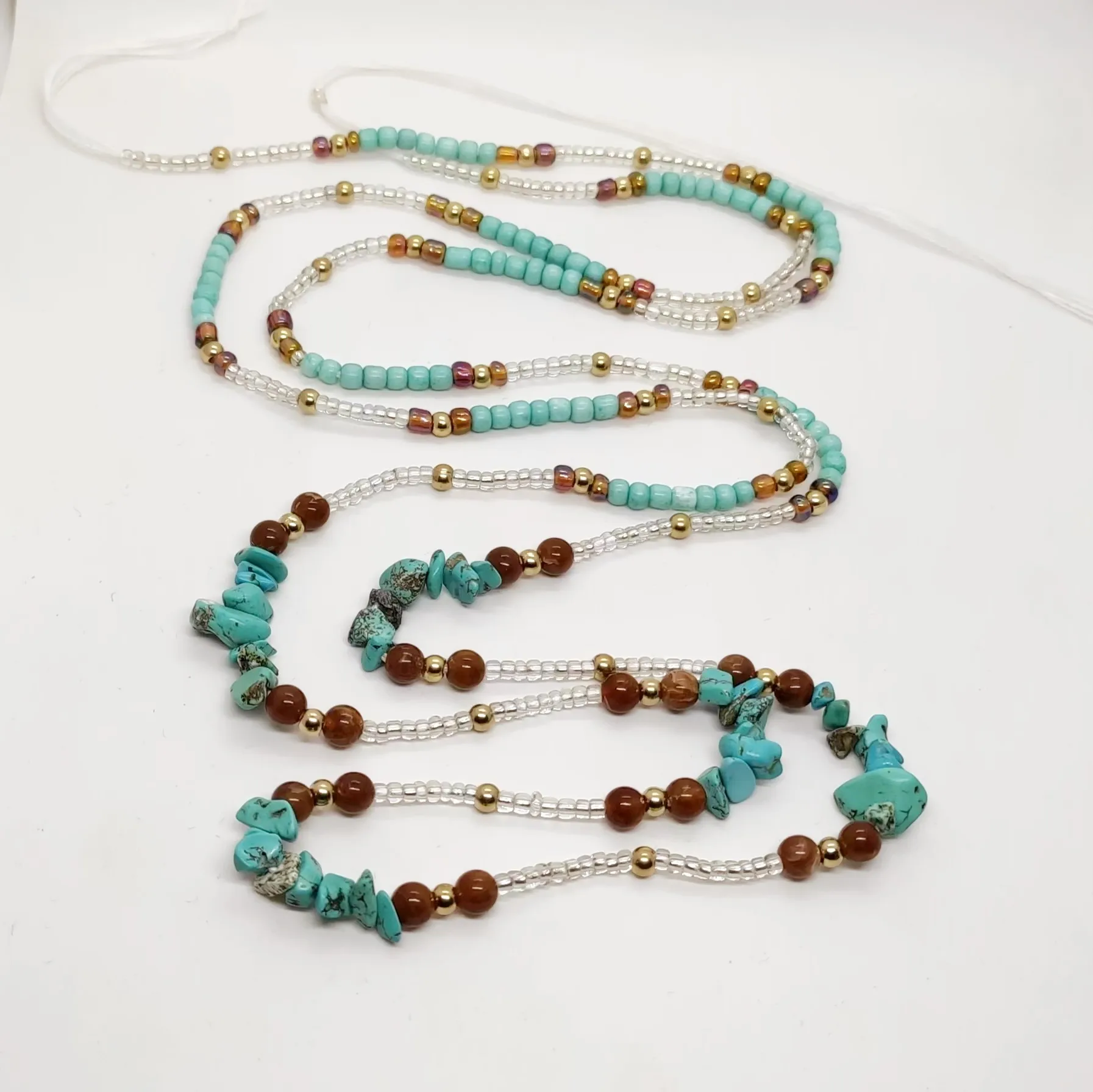 【Third Movement】Ocean bead necklace▲TXT着用 Future Present - JIEDA | Switching Beads Necklace