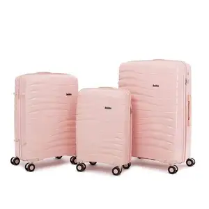 Modern Fashionable Luxury Travel Bags High Quality Custom Business Carry Luggage Popular Brand Maletas De Viaje Set Suit Trips