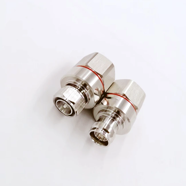 Low Less RF Coaxial 4.3-10 Female Screw Type Clamp Connector for 7/8 Coaxial Cable