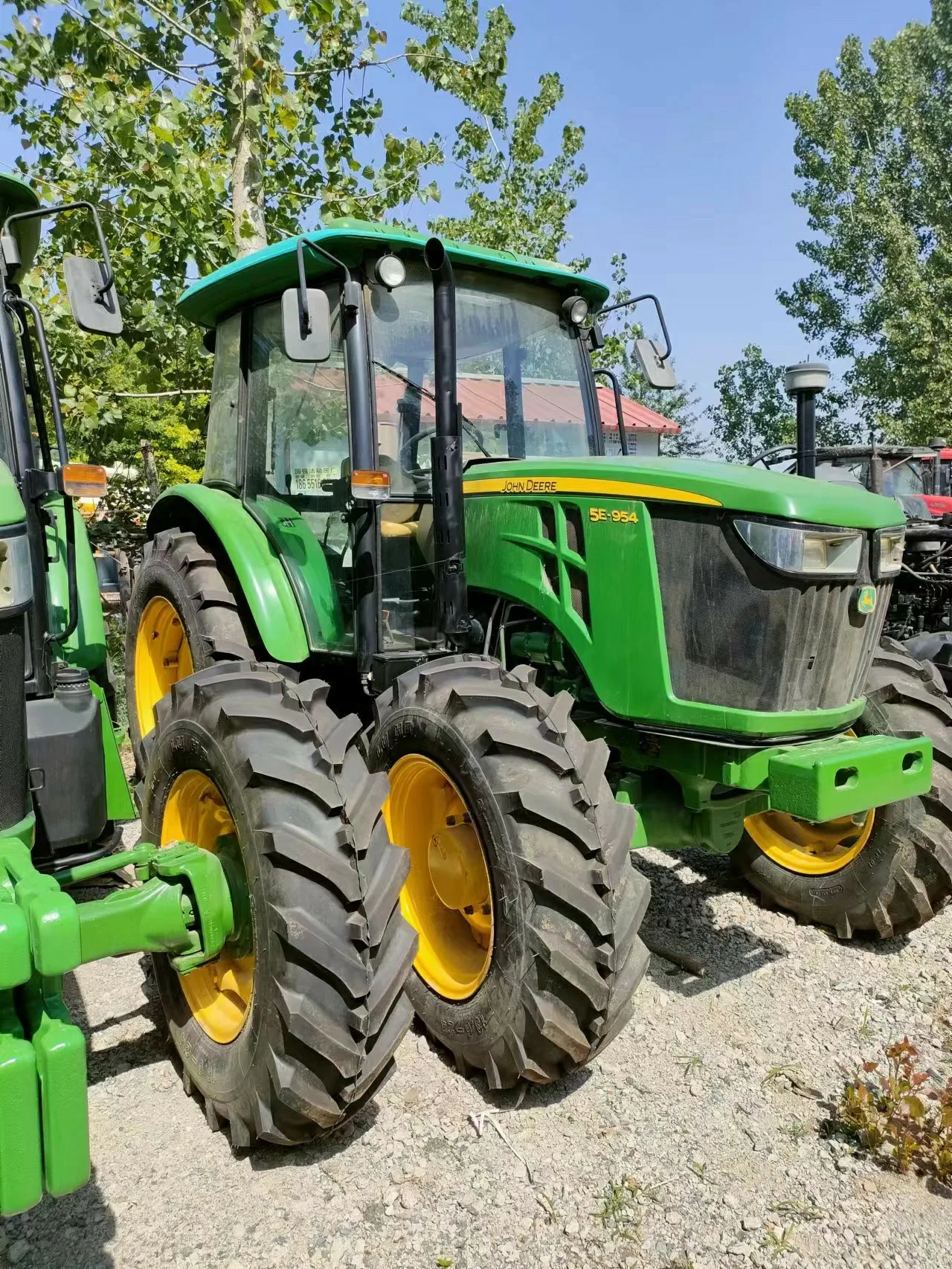 6b-1204 120hp Used 4x4 Second Hand Farm Tractors From Japan Two Wheel ...