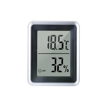 Hygrometer Digital Humidity Temperature Digital Hygrometer With Clock Wireless Digital Thermometer Hygrometer