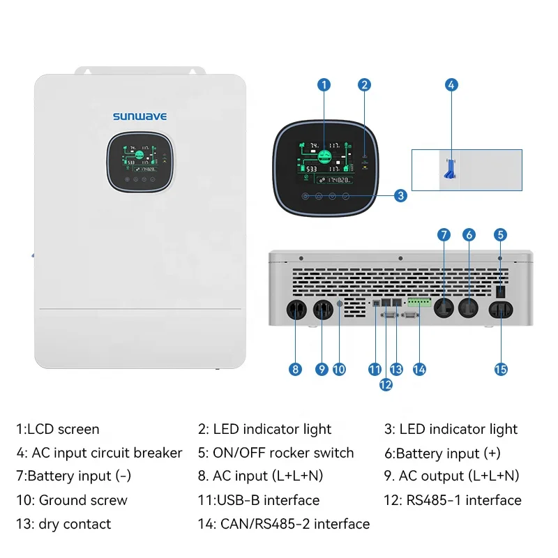 Sunwave 10kw Solar Hybrid Inverter - Reliable Power Solutions