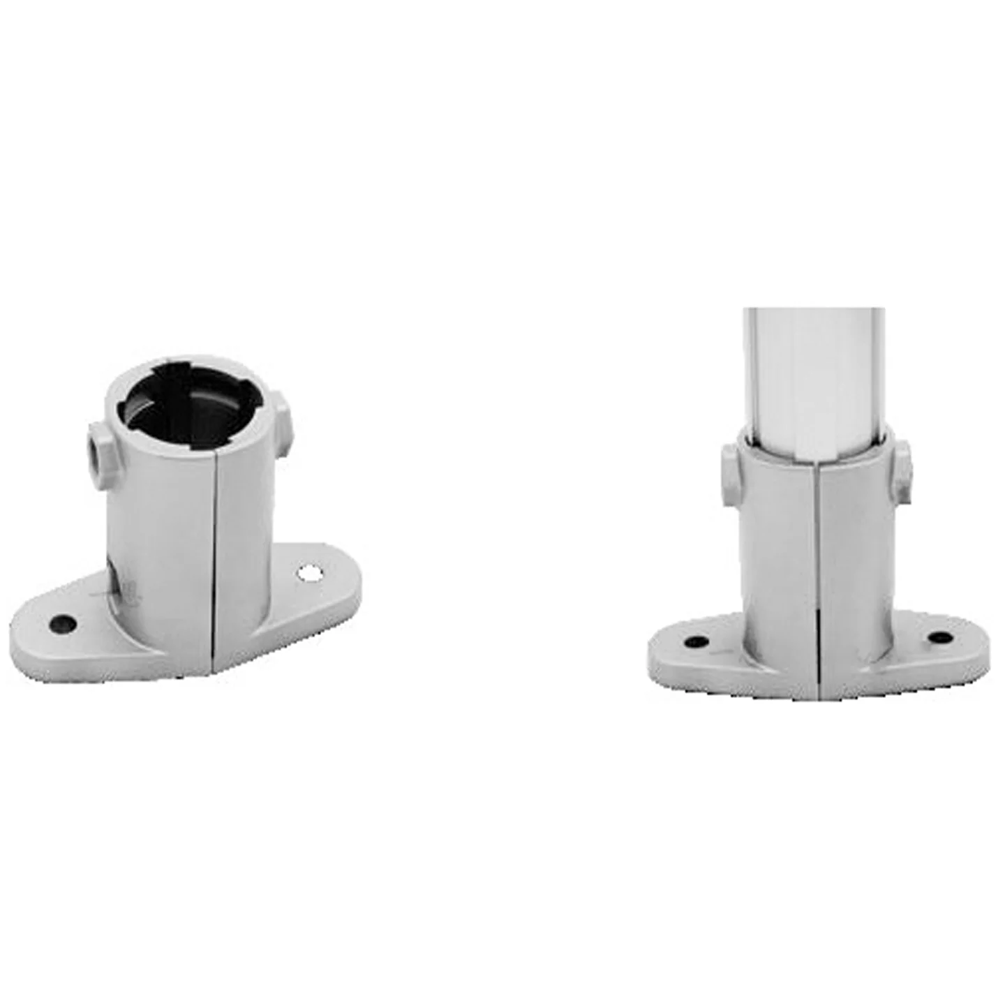 43mm Series External Holding Base Third Generation Wire Rod 1000 Series Aluminum Alloy Lean Tube Connector Profile Joint Car