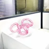Crystal model (pink)