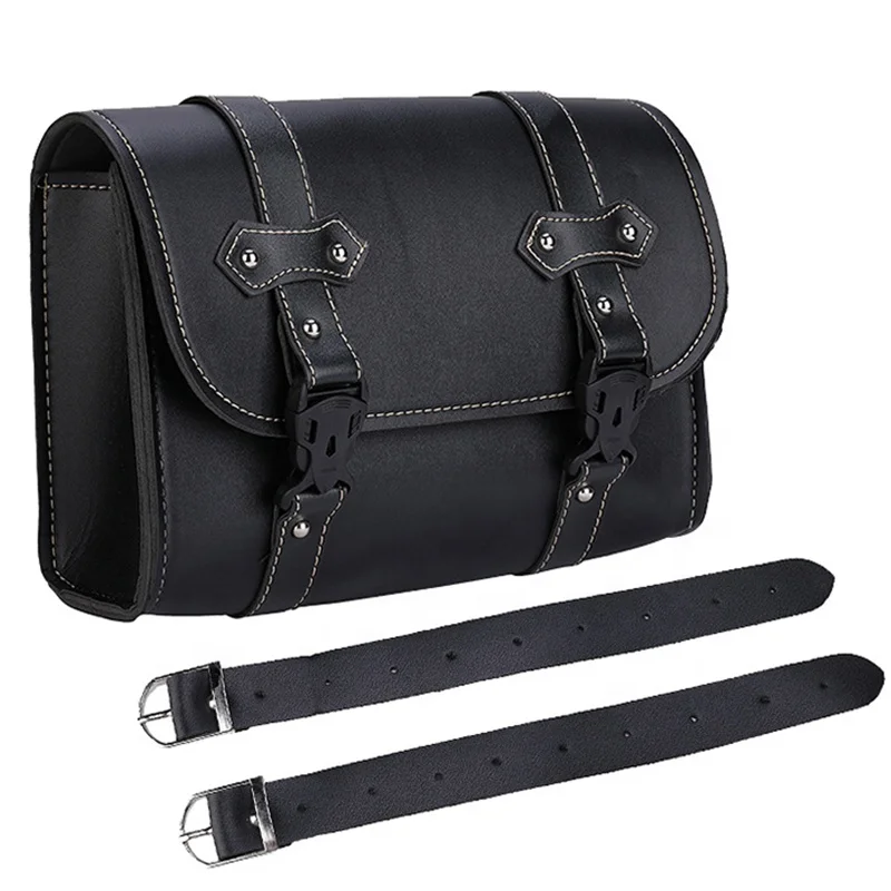 motorcycle side bags leather