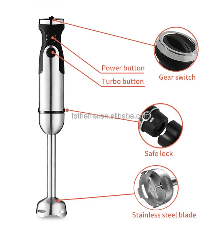 New Design Big Power 1200w Quiet Dc Copper Motor Speed Adjustable Food