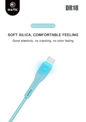 Самый популярный 5А быстрая зарядка Интеллектуальный подсказки световой индикатор мульти телефон зарядки цифровой usb кабель