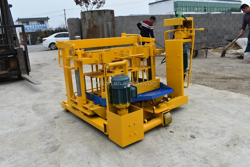 QMY4-30 Mobile Manual Concrete Block Making Machine Zhauns Machines in South Africa Turkey Price Hydraform Brick Making Machine