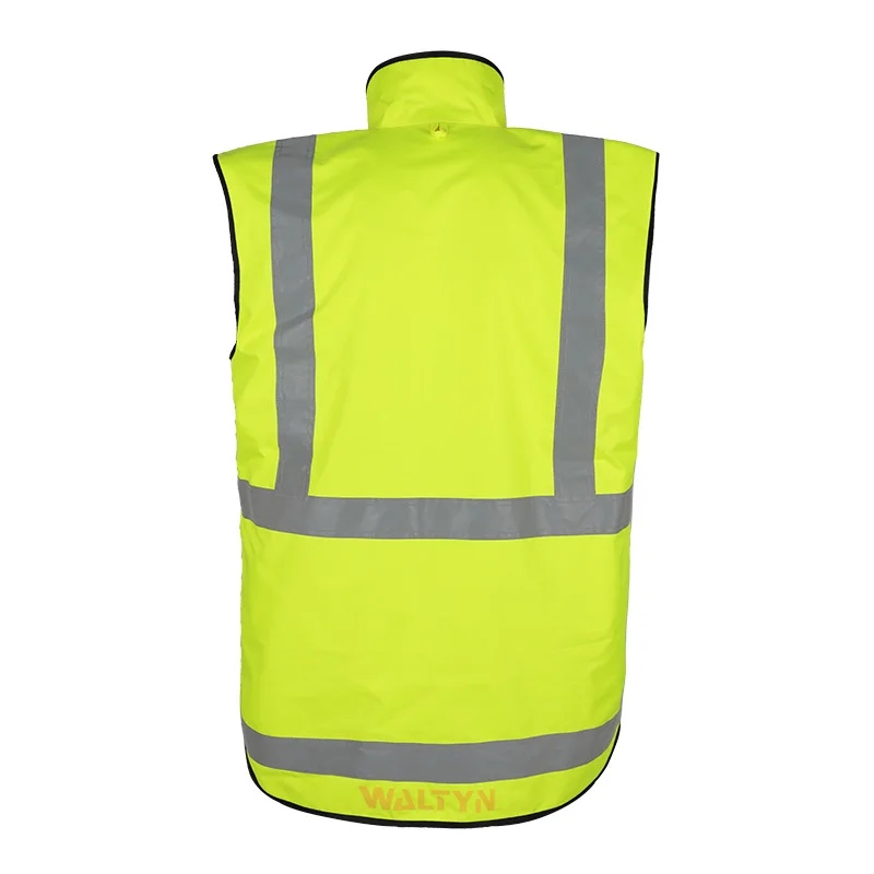 Safety Vest Reflective for Men Safety Vests with Pockets Heavy Duty High Visibility Construction Work Vest