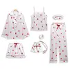 Set da 7 pezzi Fragola Bianca