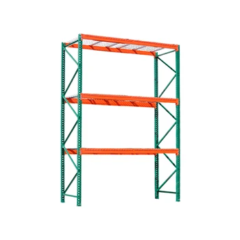 Peterack American Style Tear Drop Storage Shelf Rack Warehouse Racking System 30ft Garage Factory Customized Rack