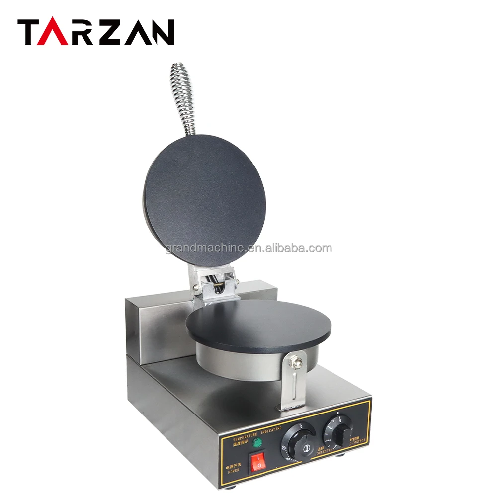 Electric Automatic Roll Cone Baking Machine/Small Commercial Machinery ice cream cone waffle maker  biscuit making machine manufacture