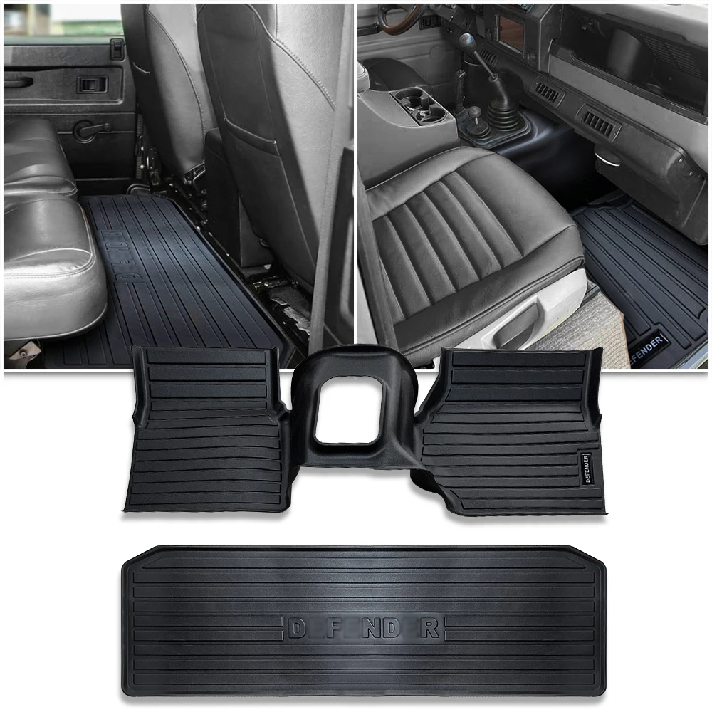 Car Mats for Land Rover Puma Defender 90 110 TDi300 TD5