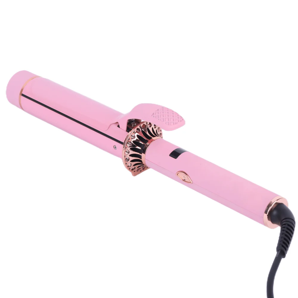 Electric Ceramic Rotating Hair Beach Wave Curler New Design 40mm Spin ...