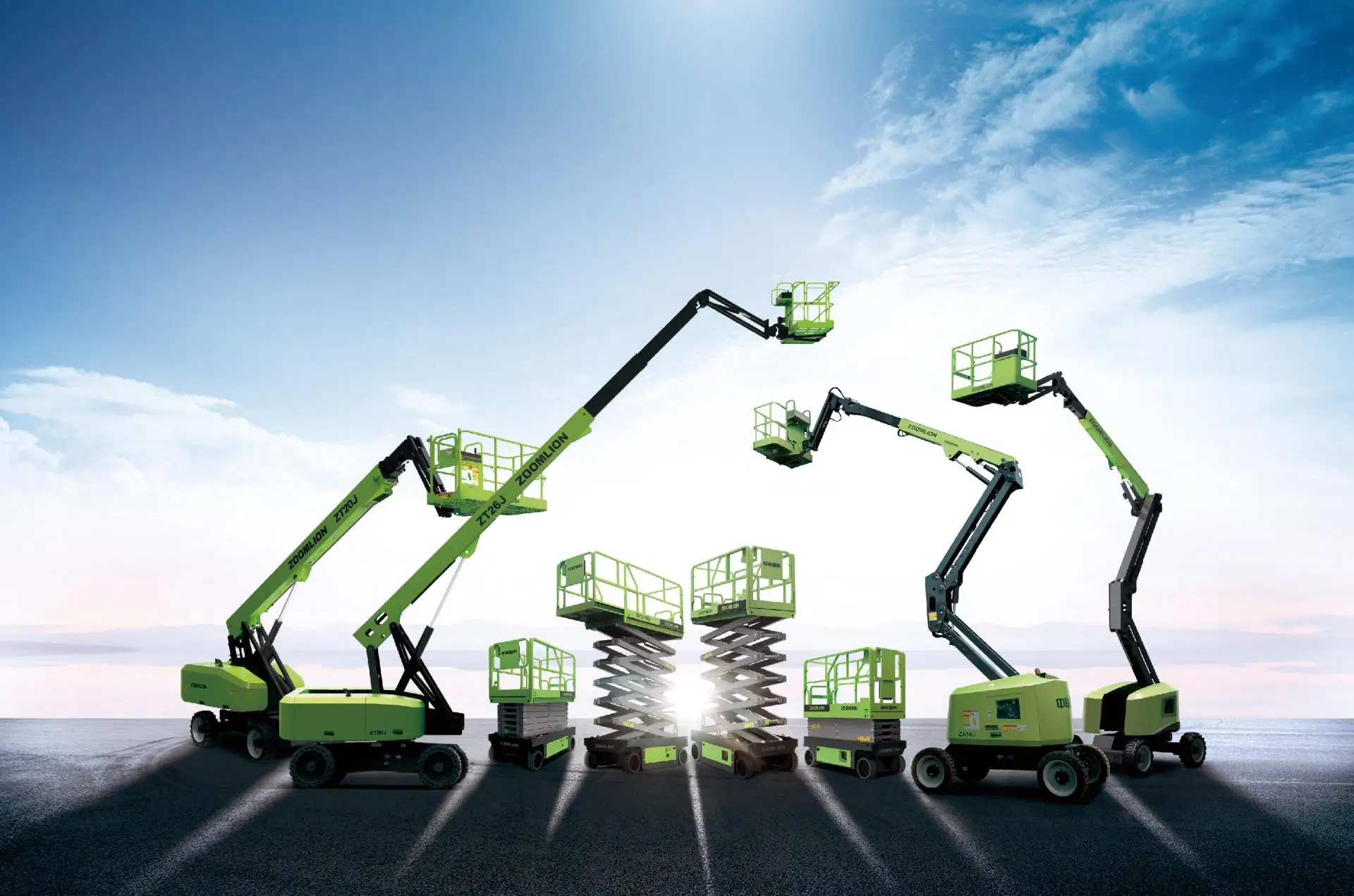 Zoomlion Aerial Work Platform Zs0607hd Hydraulic Scissor Lift Zs0607hd ...