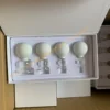 Blanc-4 tailles avec coffret cadeau
