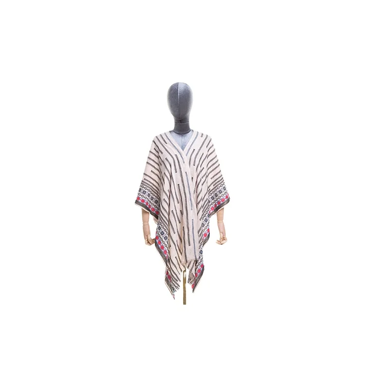 ladies hooded poncho