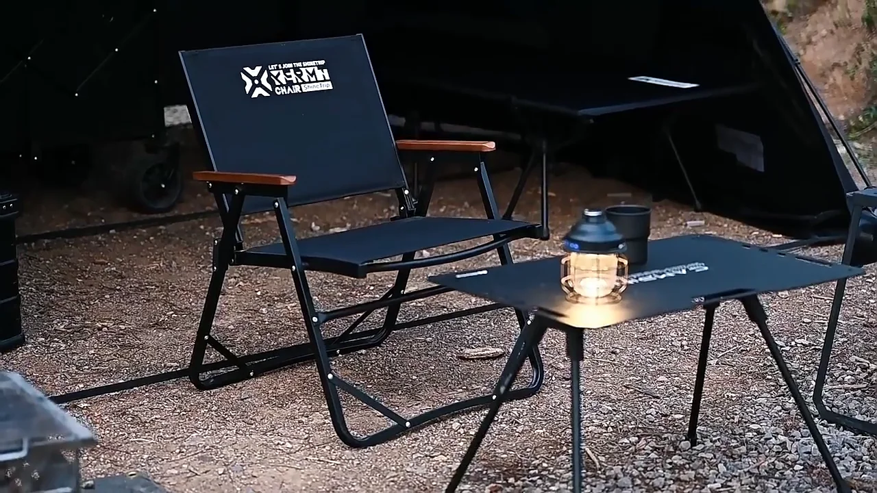 ShineTrip屋外折りたたみ椅子絶妙なキャンプ戦術風超軽量ポータブル