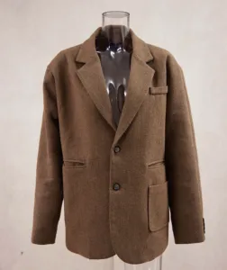 Hot Selling MemorieSea Business Wear Blazers Coffee Colored Women's Suit Jacket