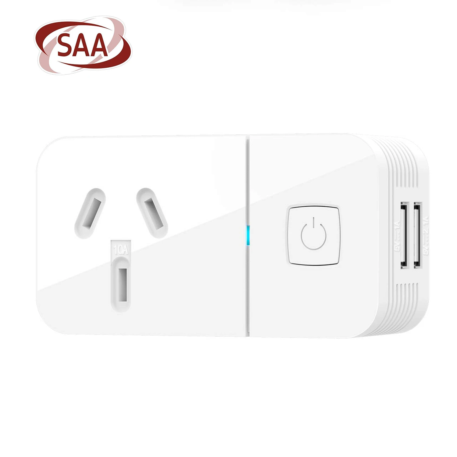 Одобренная SAA умная мини-розетка с Wi-Fi, умная розетка с Wi-Fi, совместимая с Alexa и Google Home IFTTT