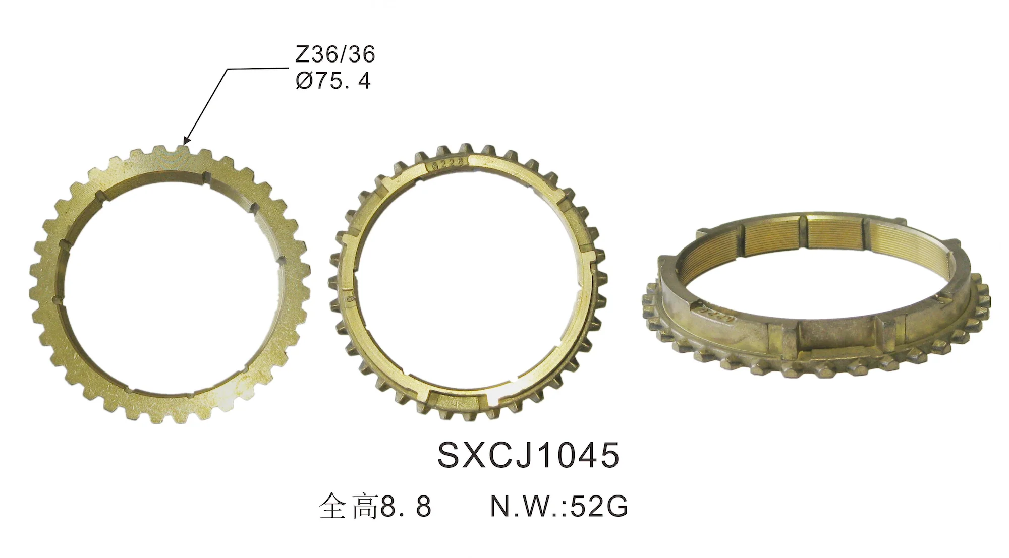 Factory OEM 3260470L15 Transmission Synchronizer Ring desgin for NISSAN RD-28,E24,BD1