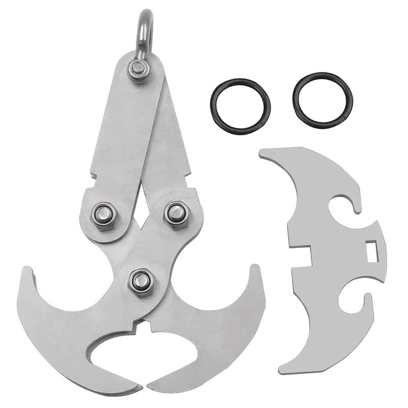 Folding Stainless Steel Survival Grappling Hook – Multifunctional Outdoor Claw