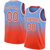 Light Blue and Orange