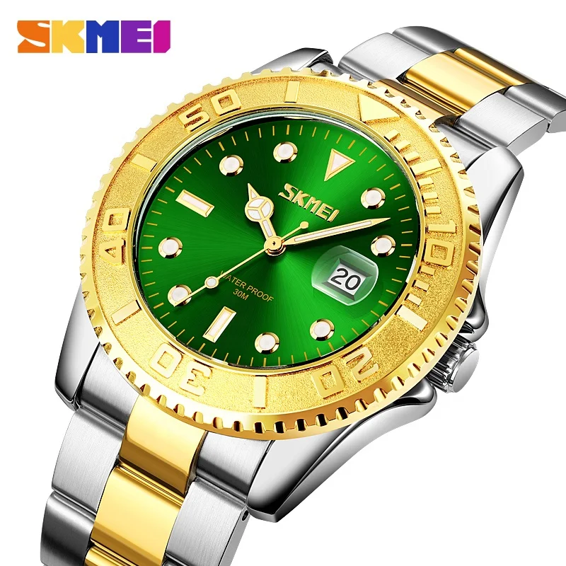 Men Quartz Wrist Watch Luxury Steel Western Watches for Men China - Main Image