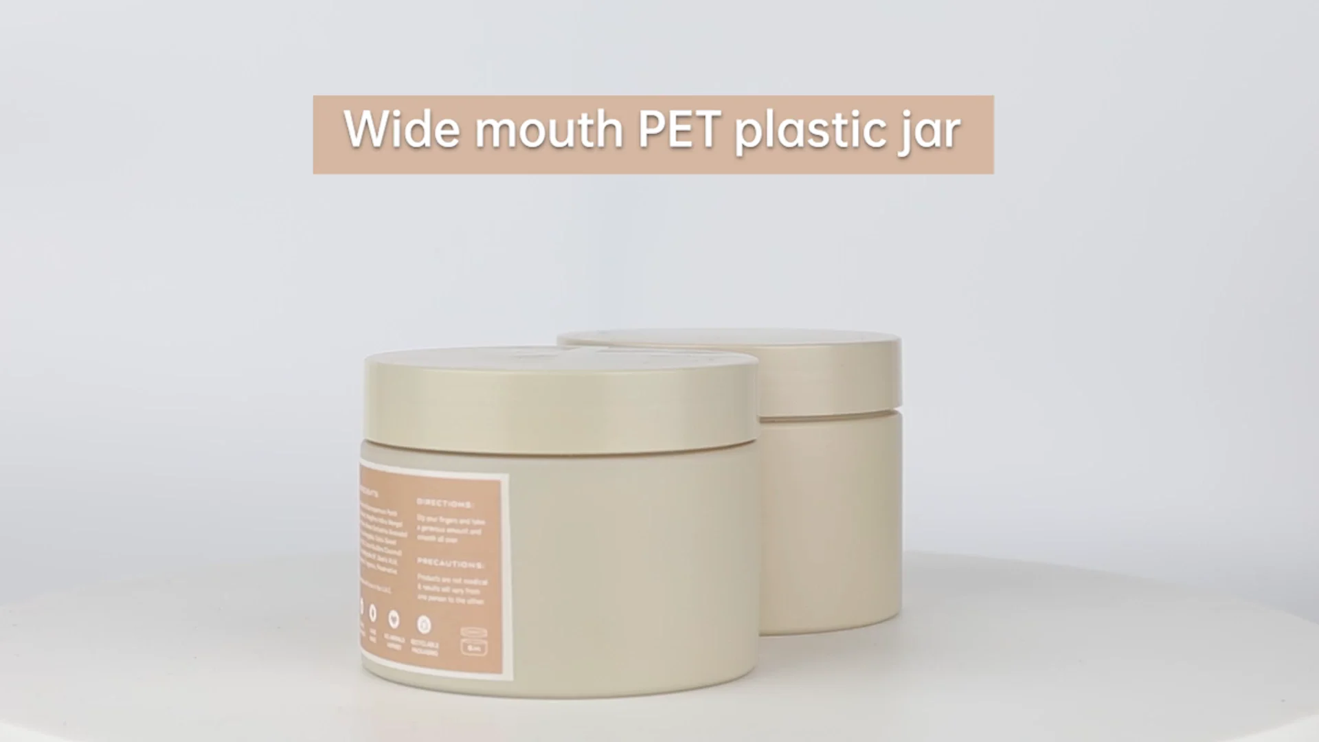 30ml 50ml 100ml Lip Scrub Jar Fancy Body Scrub Jars 300ml 500ml 300g