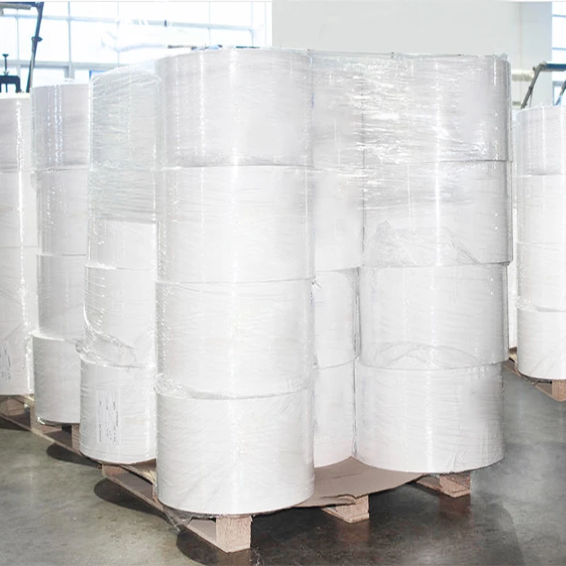 75um 95um TOP Direct Transparent PET Thermal Synthetic PP White Matte Label Film Materials Self Adhesive Label Printing Paper