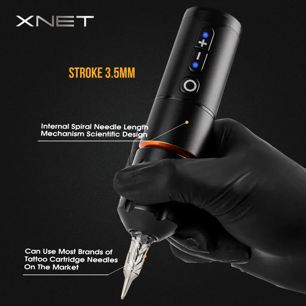 XNET Tornado Tattoo machine タトゥーマシン XNET Tornado Tattoo Pen - Powerful Motor & Digital Display