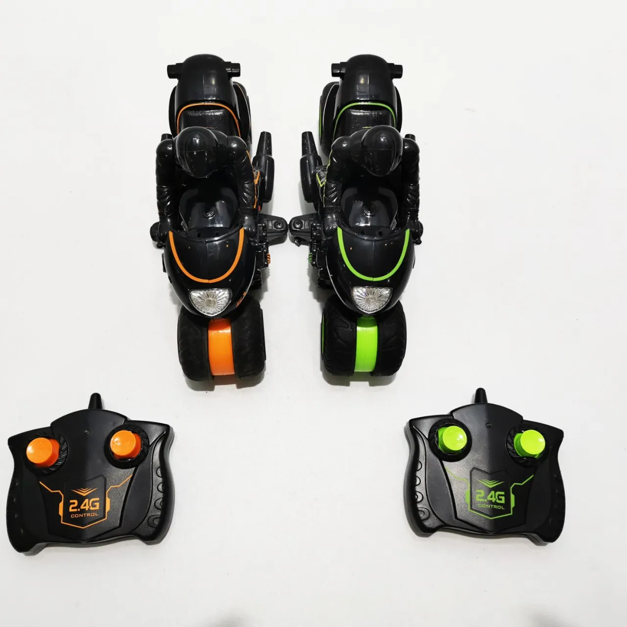 2023 HOSHI SY002 Stunt RC Car Motorcycle 360 Rotating Drift Remote Control Motorcycle Kids Radio Control Car Toys for Gifts