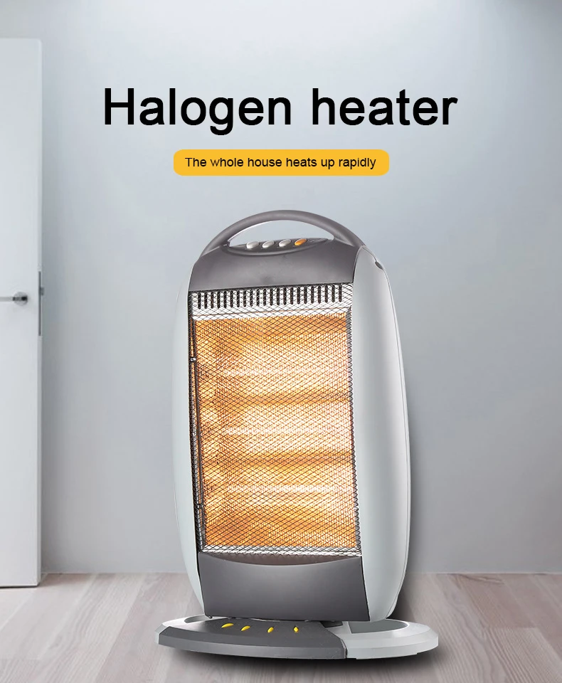 Halogen Infrared Heater 1200w,Electrical Infrared Heater Fan,Indoor ...