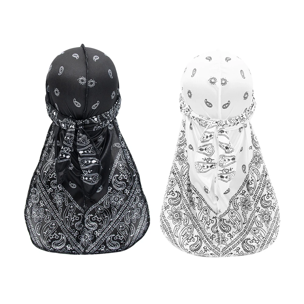 Wholesale Long Tail Designer Durags For Men Silk Soft Fashion Paisley  Bandana Mens Silky Durag Custom Printed Logo Headwear - Buy Durag Custom  Printed Logo,Decoration Print Durag With Customized Logo Environmental  Protection