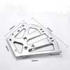 triple layer Stainless steel brushed