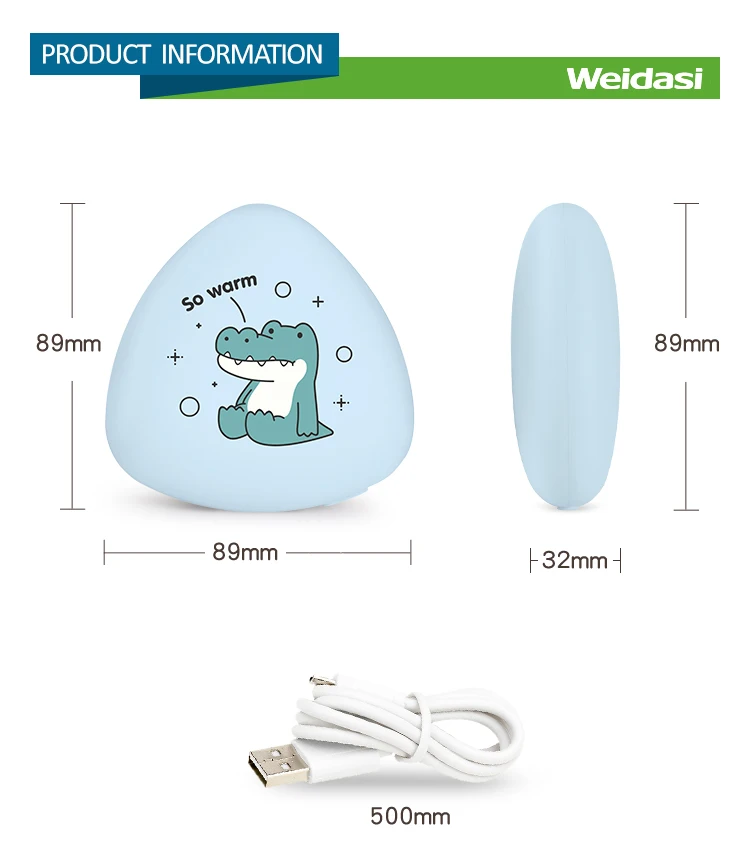 Mini Hand Warmer, 2400mAh, USB - detail 4