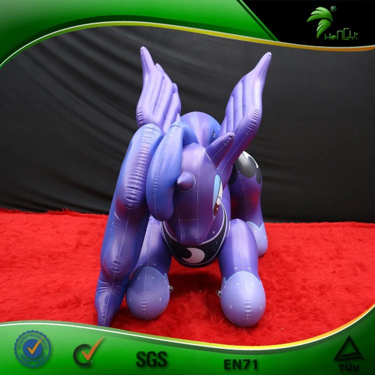 Moon Racer Inflatable Custom Inflatable Luna Moon Horse - Hongyi Toy Animal SPH