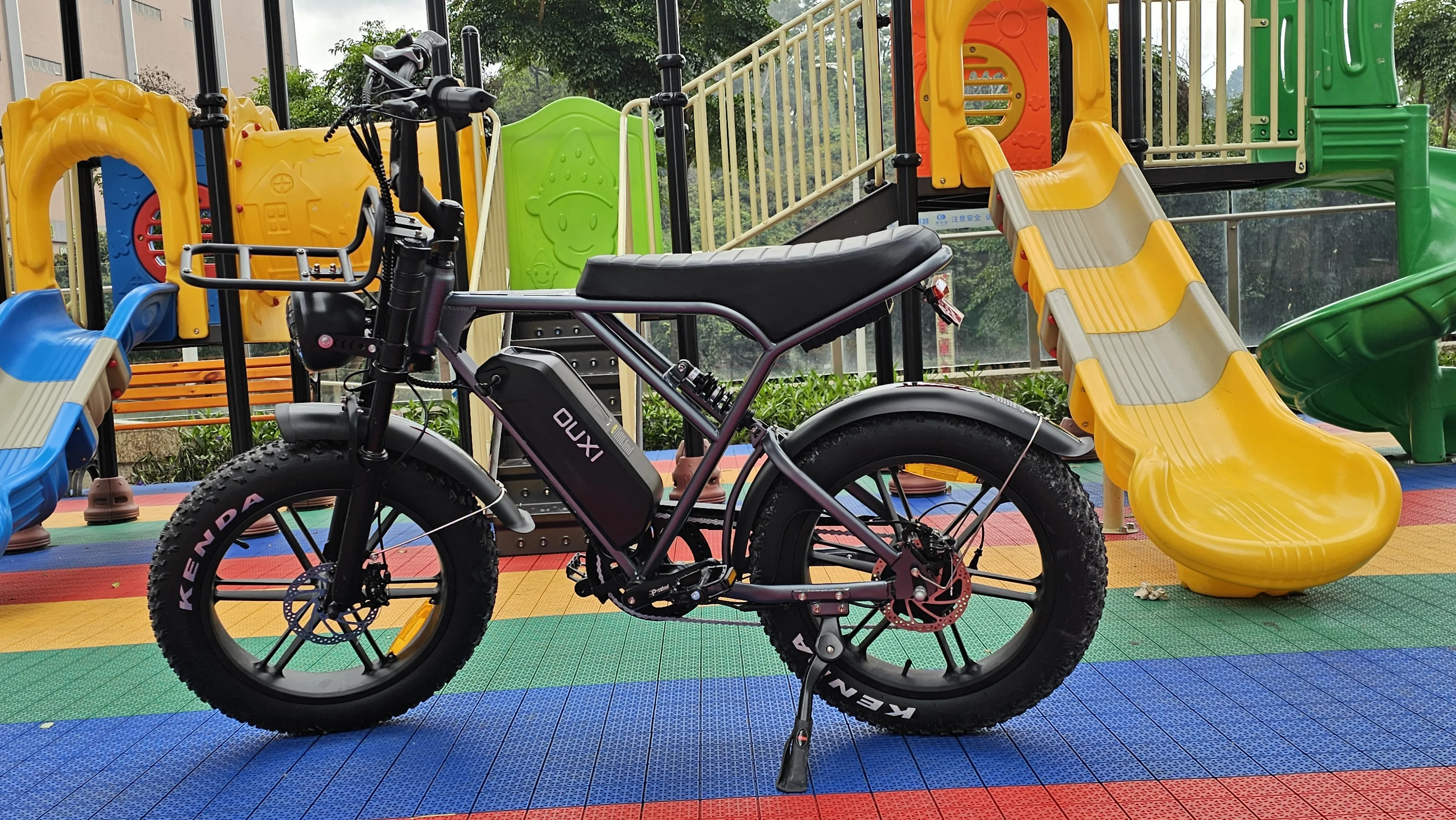 Original OUXI H9 Electric Hybrid Bike 250W-1000W E-Bike With 48V Fat Tire Fatbike Ektrisch
