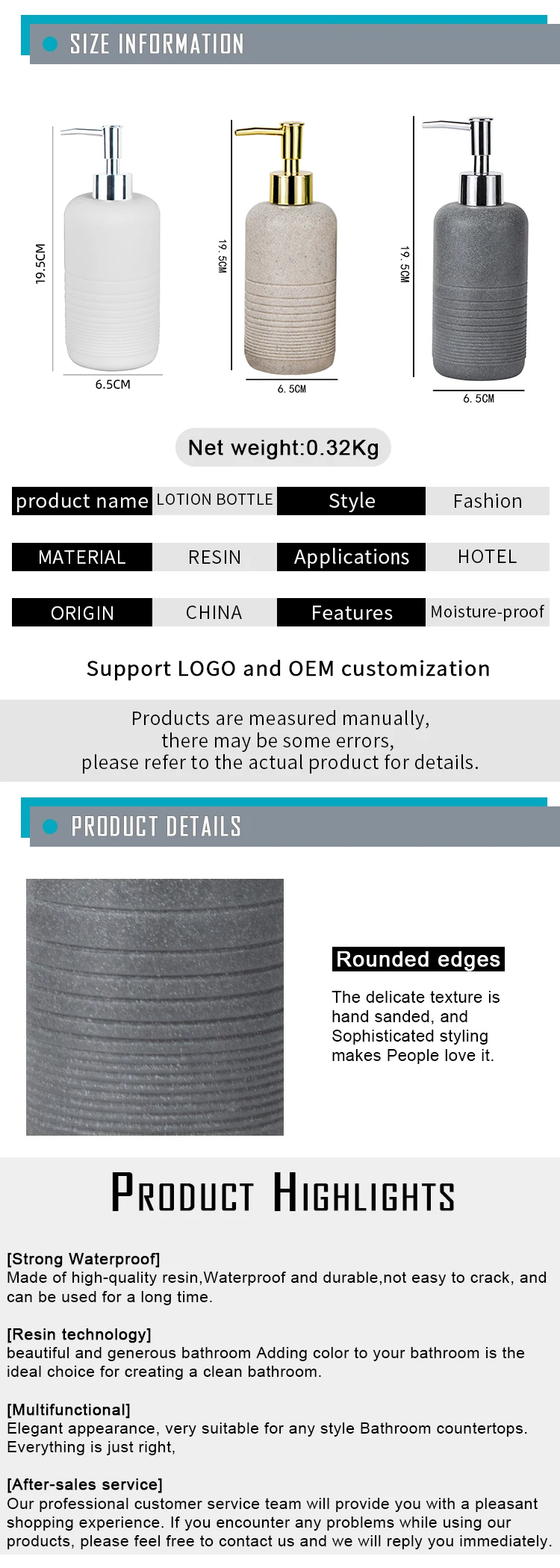 Grey Stone Resin Bathroom Set Mosaic Bathroom Accessories Sets For