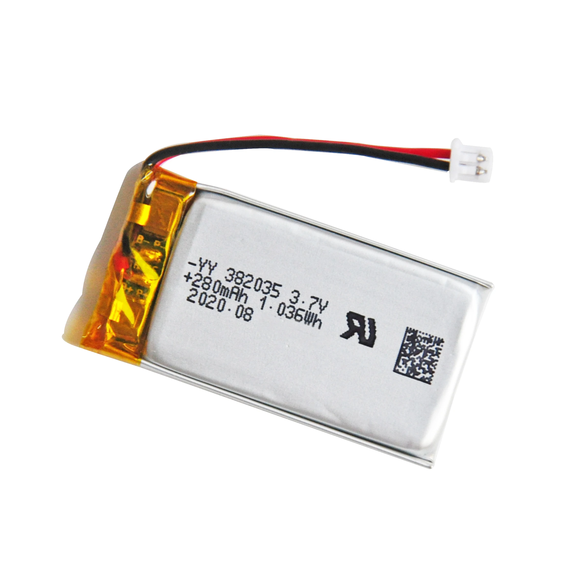 Shenzhen Batteries 3.7v 280mah 382035 Polymer Rechargeable Battery For ...