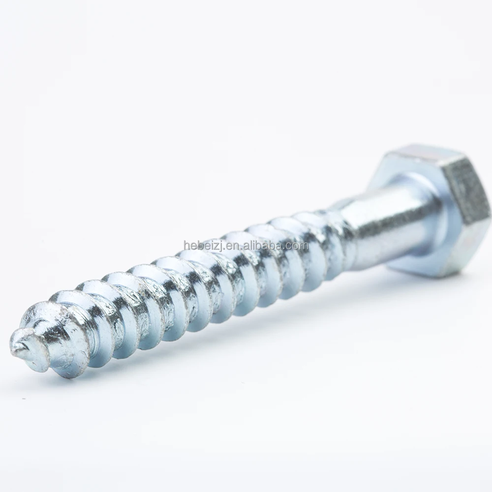 Hexagon Wood Screws And Plastic Expansion Plugs Galvanized Screws Wood