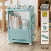 Blue [3-layer - Portable] with 7-piece storage set included