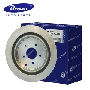 REXWELL Genuine Parts OEM 43206-CA000 43206-3JA0A 43206-CN000 43206-WL000 Auto Rear Vented Brake Discs 308mm for Nissan Murano