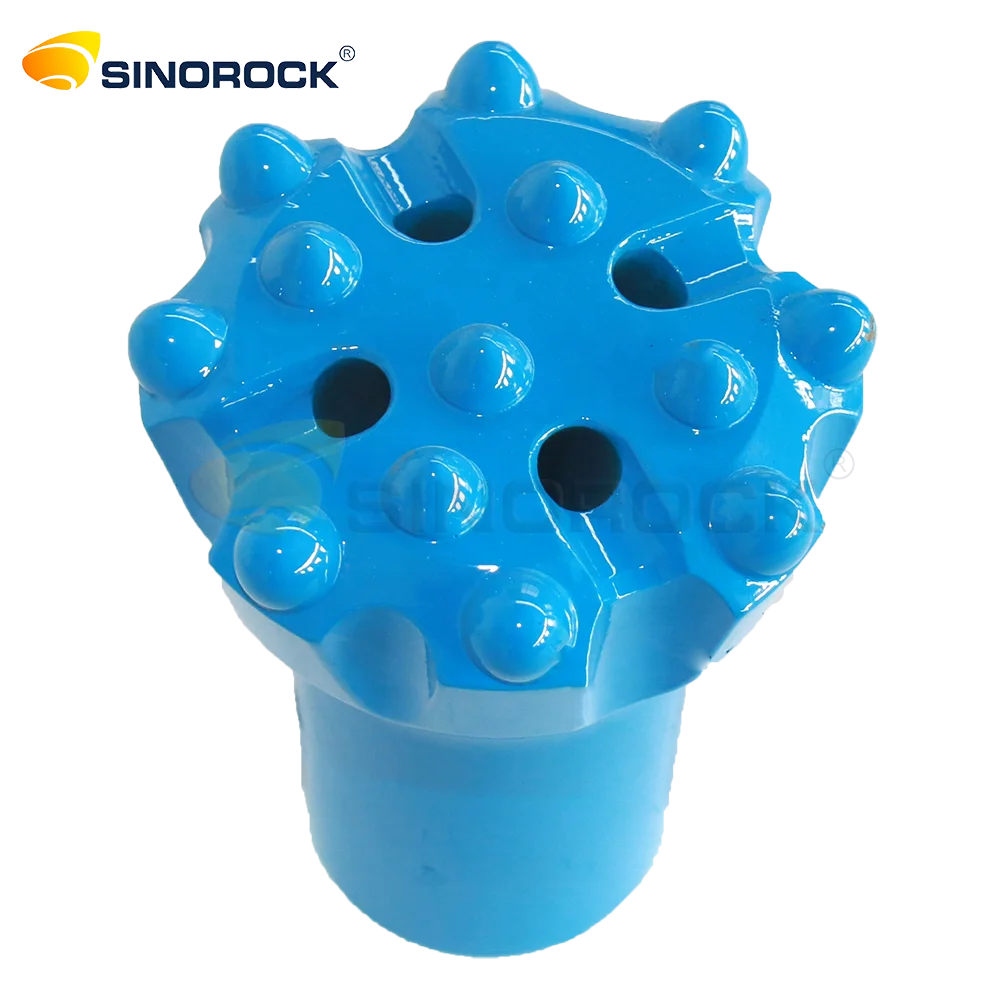 
 76mm T38 thread button bit for rock drill in China