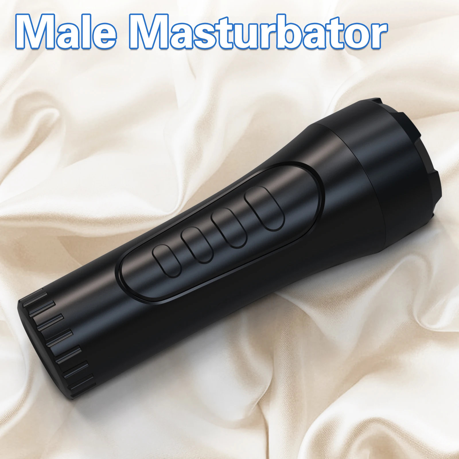 Dual-Channel Vibrating Male Masturbator Cup Real Vagina Sex Toy for Men High Quality Sex Toys Supplier