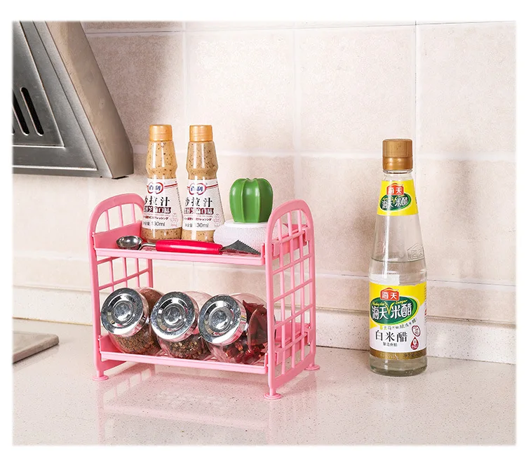 Kawaii Macaron Minimalist Desk Desktop Organizer Storage Rack Student Dormitory Folding Hollow Shelf Skin Care StorageShelf supplier