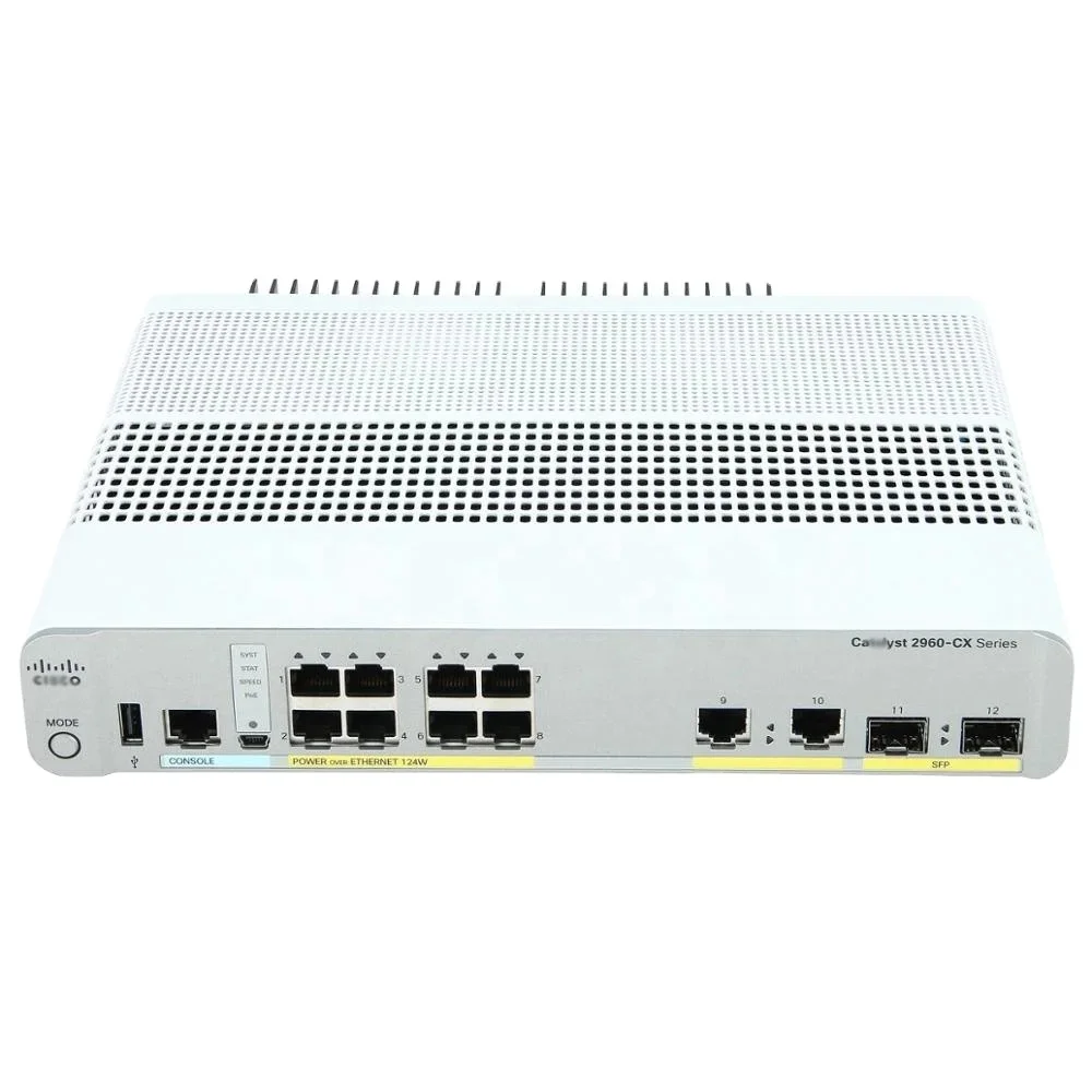 ルーター・ネットワーク機器 Cisco WS-C2960CX-8PC-L WS-C2960CX-8PC-L｜Ciscoワールド（Ciscoルーター専門店）