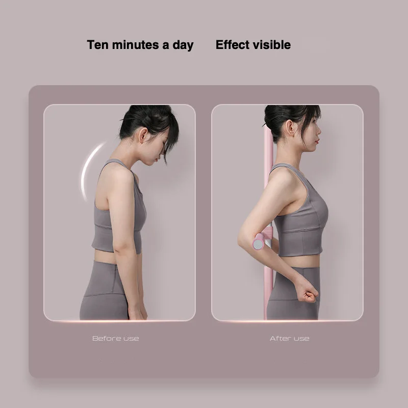 l0095 pilates fitness stick beauty back toning yoga pole dance body yoga stick open shoulder posture corrector-6